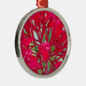 Mooie Bloedbloem Milkweed Art Print/Graphic Metalen Ornament (Rechts)