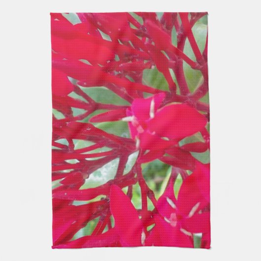 Mooie Bloedbloem Milkweed Art Print/Graphic Theedoek (Verticaal)