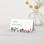 Mooie bloei-bloei-lentetsenbord plaatskaartje (Voorkant)