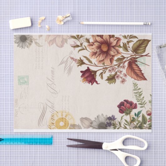  mooie bloei tissuepapier (Craft)