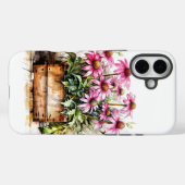 Mooie Bloeiende Aster Bloemen Case-Mate iPhone Case (Achterkant (horizontaal))