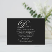 Mooie bloeiende bruiloft details Kaart (Staand voorkant)