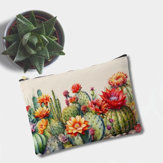 Mooie bloeiende cactussen groot etui