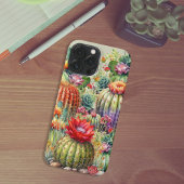 Mooie Bloeiende Cactussen iPhone Hoesje
