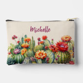 Mooie bloeiende cactussen met naam klein etui (Achterkant)