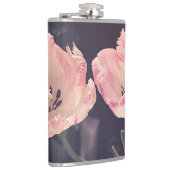 Mooie Bloeiende Tulpen -Persoonlijk Heupfles (Rechts)
