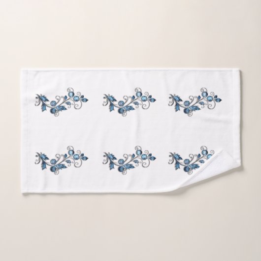 mooie bloem bad handdoek (Handdoek)