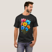 Mooie Bloem Bloes T-Shirt (Voorkant volledig)