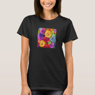 Mooie bloem Bouquet kleurrijke Floral Arrangem T-shirt