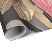 Mooie bloem cadeaupapier (Rol Hoek)