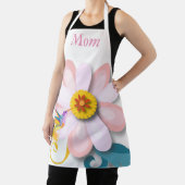 Mooie bloem en Moederdag van vochtige vogels Schort (Insitu)