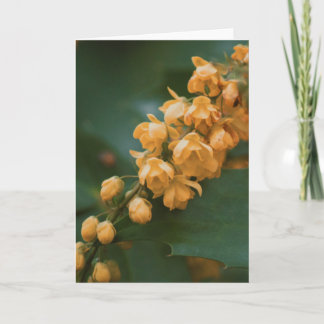 Mooie bloem fotografie blanco kaart