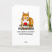 Mooie Bloem Gevulde Hart Valentijnsdag Kaart (Achterkant)