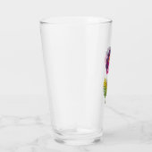 Mooie bloem glas (Rechts)