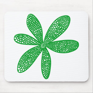 Mooie Bloem - Gras Groen Muismat
