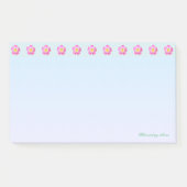 Mooie Bloem Header Post-it® Notes (Voorkant)