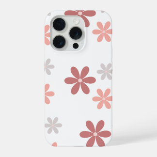 Mooie bloem hoesje iPhone 15 pro case