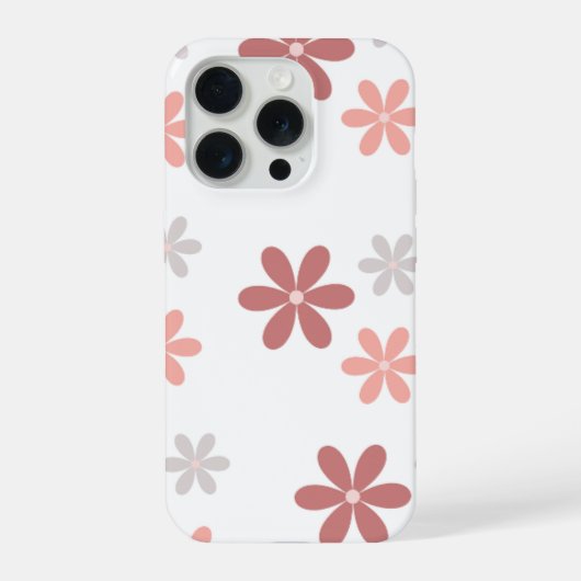 Mooie bloem hoesje iPhone hoesje (Achterkant)
