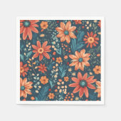 Mooie bloem inspiratie servet (Voorkant)