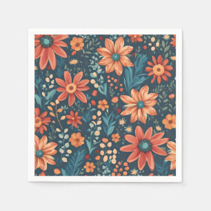 Mooie bloem inspiratie  servet