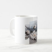 Mooie Bloem Kunst Koffiemok (Voorkant links)