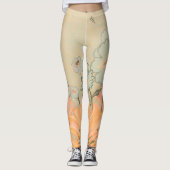 Mooie bloem leggings (Voorkant)
