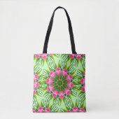 Mooie bloem Mandala Design-79358 Tote Bag (Voorkant)