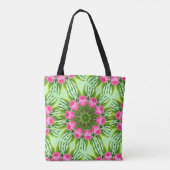 Mooie bloem Mandala Design-79358 Tote Bag (Achterkant)