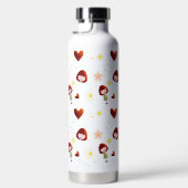 Mooie Bloem Meisje Fles (Rechts)
