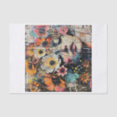 Mooie Bloem Meisjes3 Tissuepapier (Voorkant)