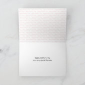 Mooie bloem Moeder Moederdag foto Gewelddadige Moe Kaart (Binnen)