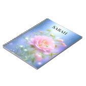 Mooie bloem notitieboek (Linkerzijde)