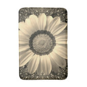 Mooie  bloem op abstracte achtergrond badmat (Voorkant Verticaal)