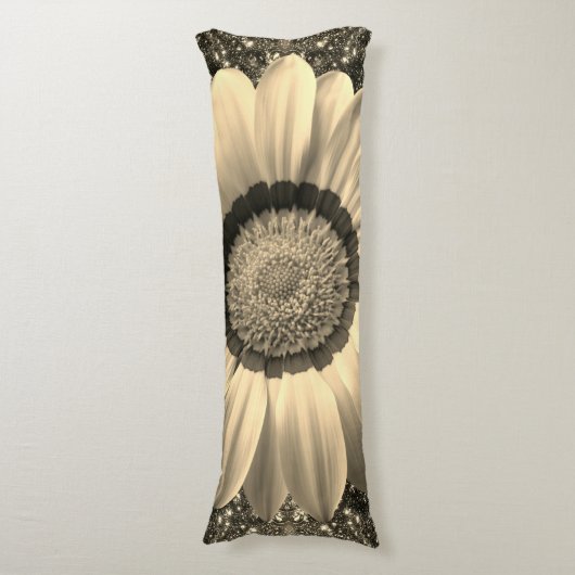 Mooie  bloem op abstracte achtergrond lichaamskussen (Voorkant Verticaal)