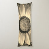 Mooie  bloem op abstracte achtergrond lichaamskussen (Achterkant (Verticaal))