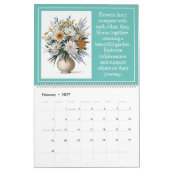 Mooie Bloem Quotes Botanische Kalender (Feb 2027)