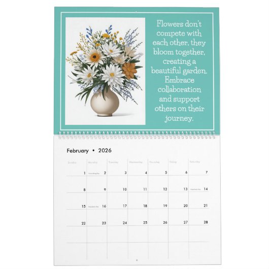 Mooie Bloem Quotes Botanische Kalender (Feb 2026)