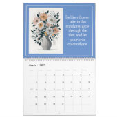 Mooie Bloem Quotes Botanische Kalender (Mar 2027)
