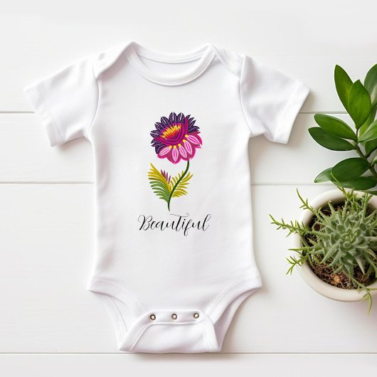 Mooie bloem romper