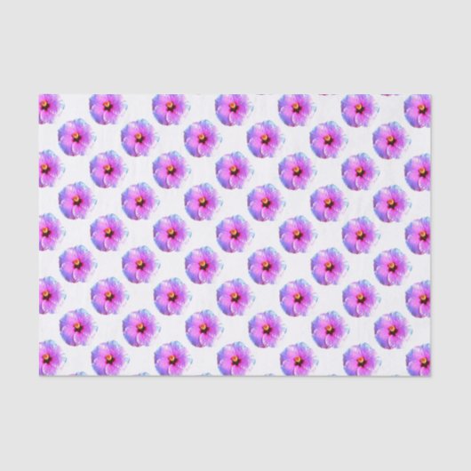 Mooie Bloem Roze  4,5kg Tissuepapier Wit (Voorkant)