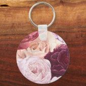 Mooie bloem sleutelhanger (Voorkant)