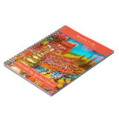 Mooie bloem tuinkraan met Birthday Wish Notitieboek (Linkerzijde)