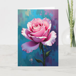 Mooie Bloem Verjaardagskaart Kaart