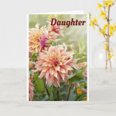 **MOOIE BLOEM** VOOR MOOIE *DOCHTER* KAART (Gele Bloem)