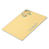 Mooie bloemboeket aangepaste notitieblok (Schuin)