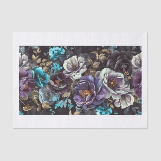 Mooie bloemen11 tissuepapier (Voorkant)