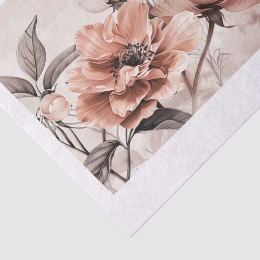 Mooie bloemen15 tissuepapier (Detail)