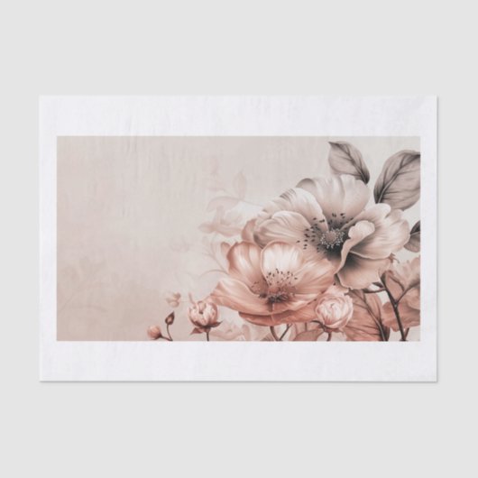 Mooie bloemen16 tissuepapier (Voorkant)