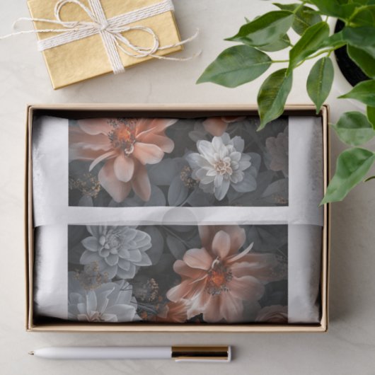 Mooie bloemen18 tissuepapier (Geschenk)