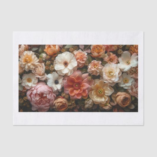 Mooie bloemen19 tissuepapier (Voorkant)